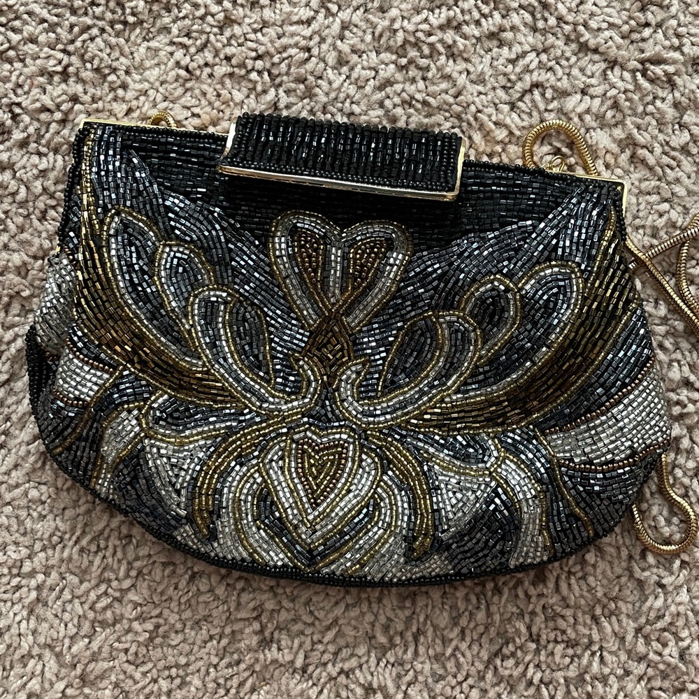 Vintage Vanessa Brand Beaded‎ Purse